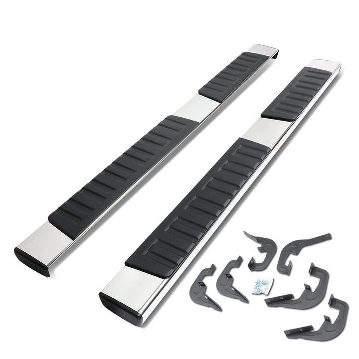 07-19 Chevrolet Silverado GMC Sierra 6" Straight Nerf Bars Extended Cab