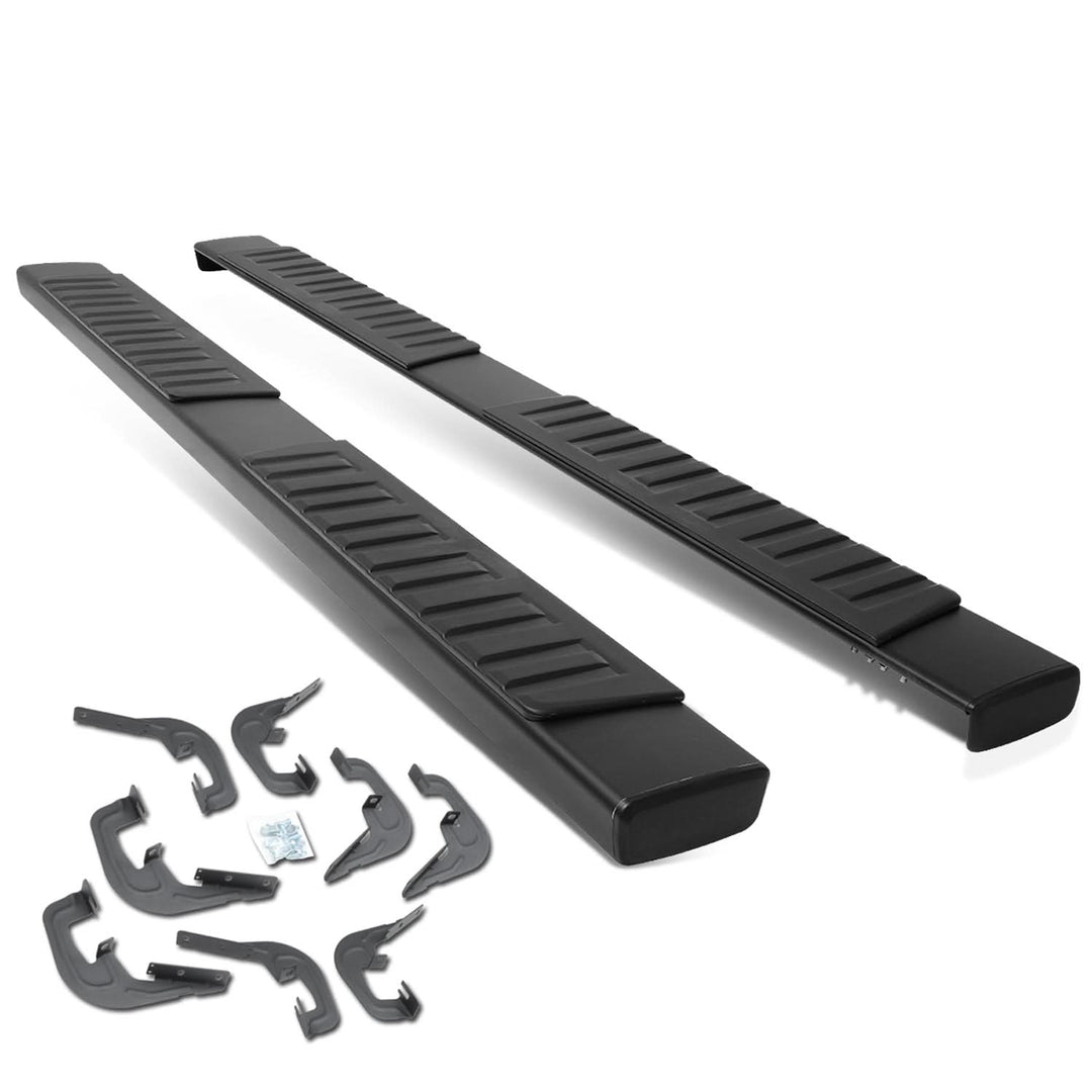 07-18 Chevy Silverado / GMC Sierra 6" Oval Nerf Bars - Black