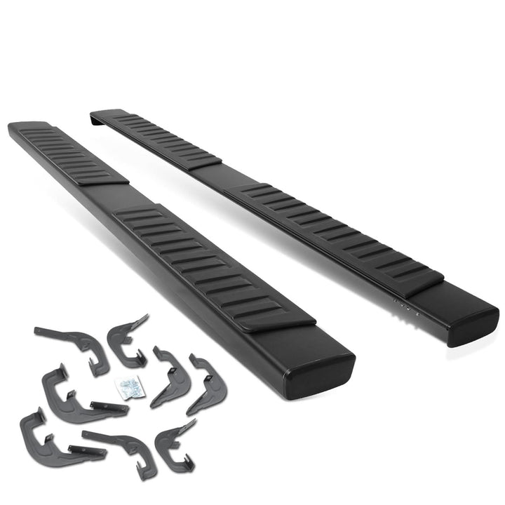 07-18 Chevy Silverado / GMC Sierra 6" Oval Nerf Bars - Black