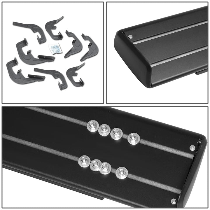 07-18 Chevy Silverado / GMC Sierra 6" Oval Nerf Bars - Black
