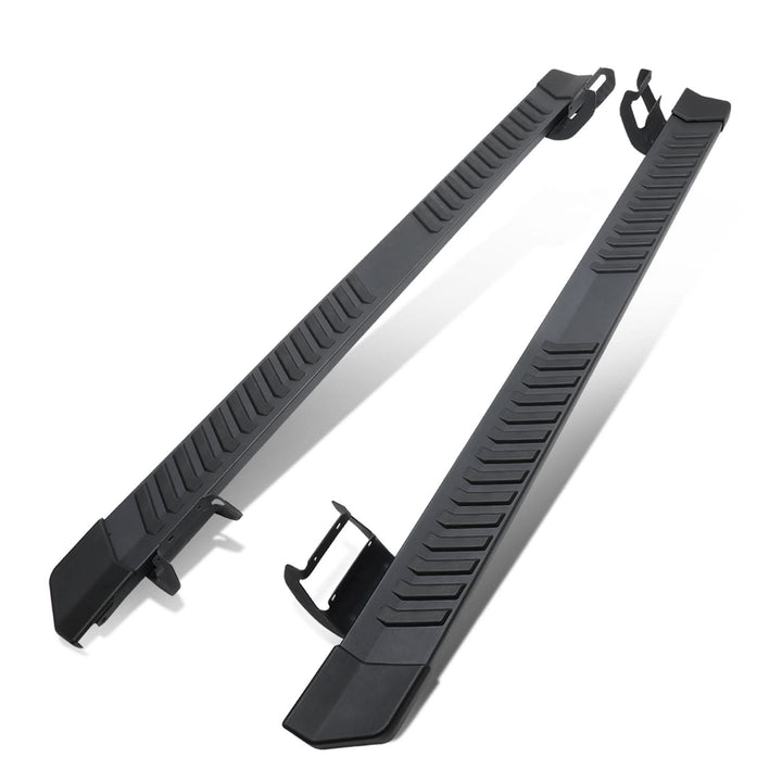 2015-2018 Ford F-150 Crew Cab 6" Oval Nerf Bar Step Bar - Black