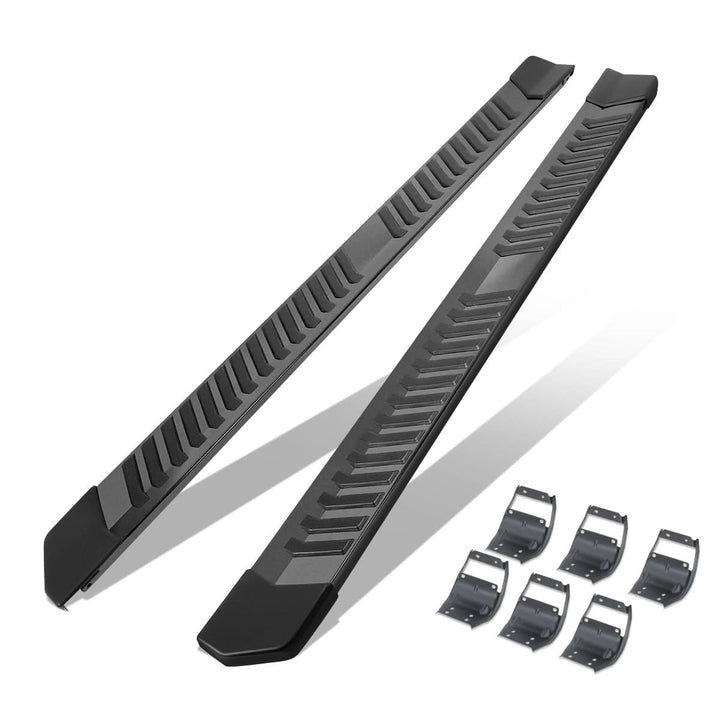 2015-2018 Ford F-150 Super Crew Cab Black Nerf Bars