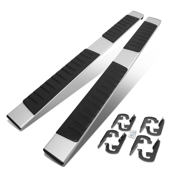 04-14 Ford F-150 Extended Cab 6 Inch Flat Board Nerf Bar Chrome