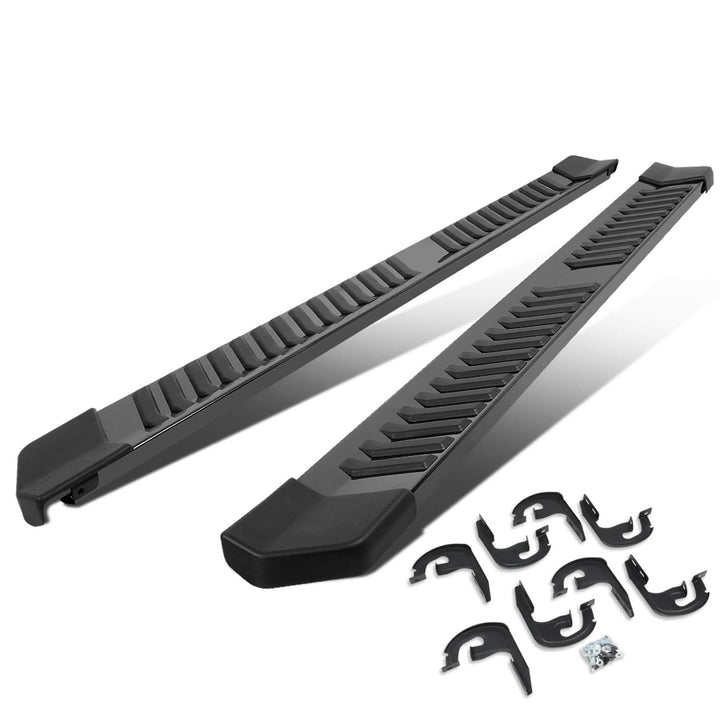 04-14 Ford F-150 Extended Cab 6 Inch Nerf Bars Black
