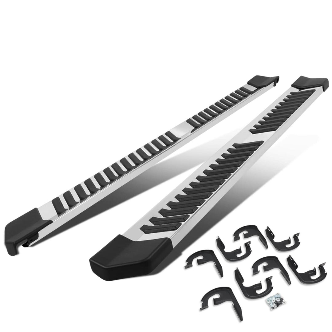 2004-2014 Ford F-150 Extended Cab 6" Nerf Bars Silver