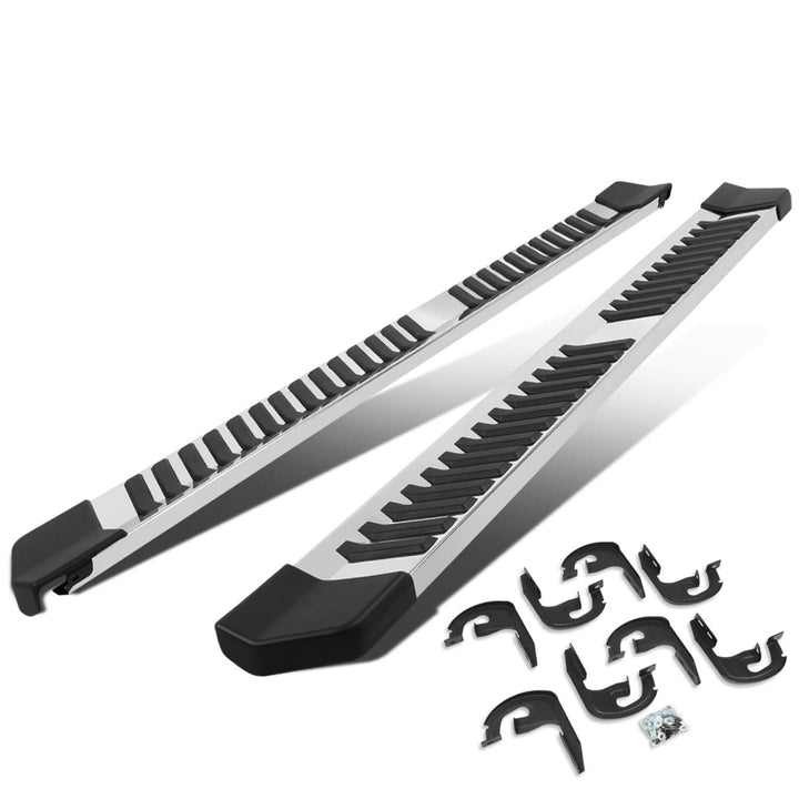 2004-2014 Ford F-150 Extended Cab 6" Nerf Bars Silver