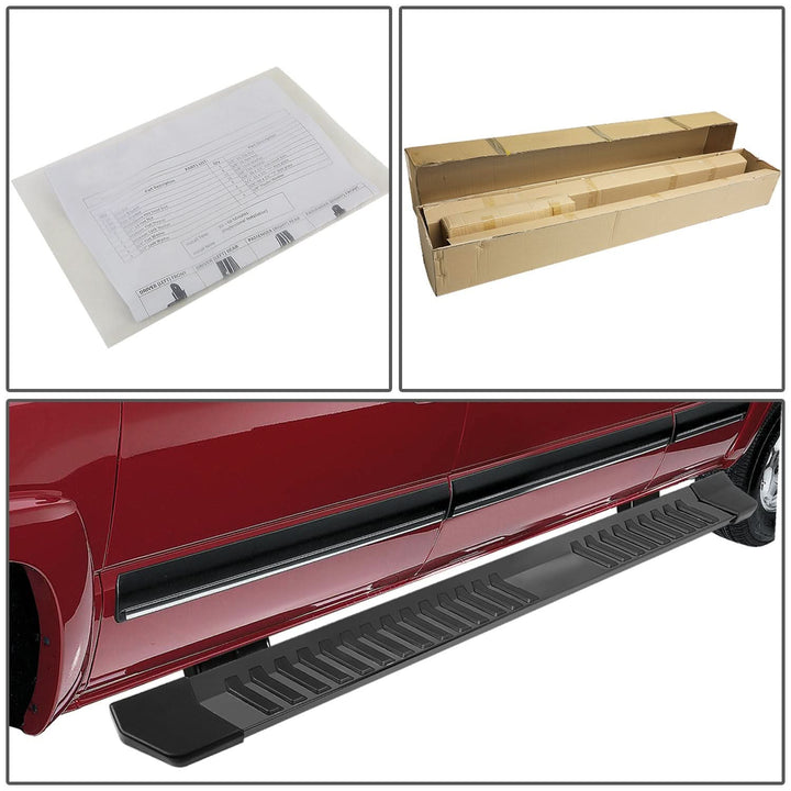 2004-2014 Ford F-150 Crew Cab 6 Inch Nerf Bars - Black