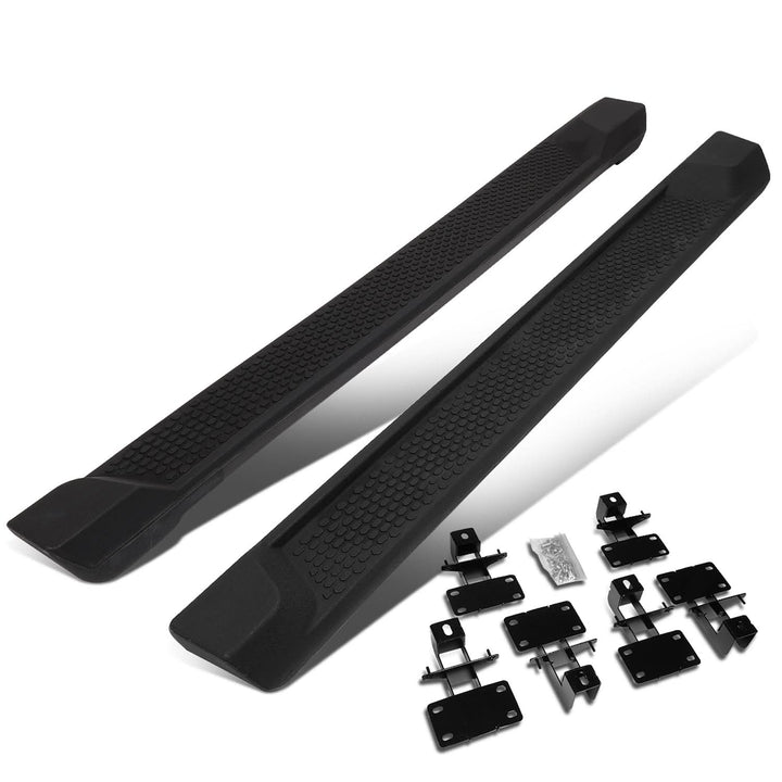 2018-2019 Jeep Wrangler 4-Door 4.5" Nerf Bars - Black