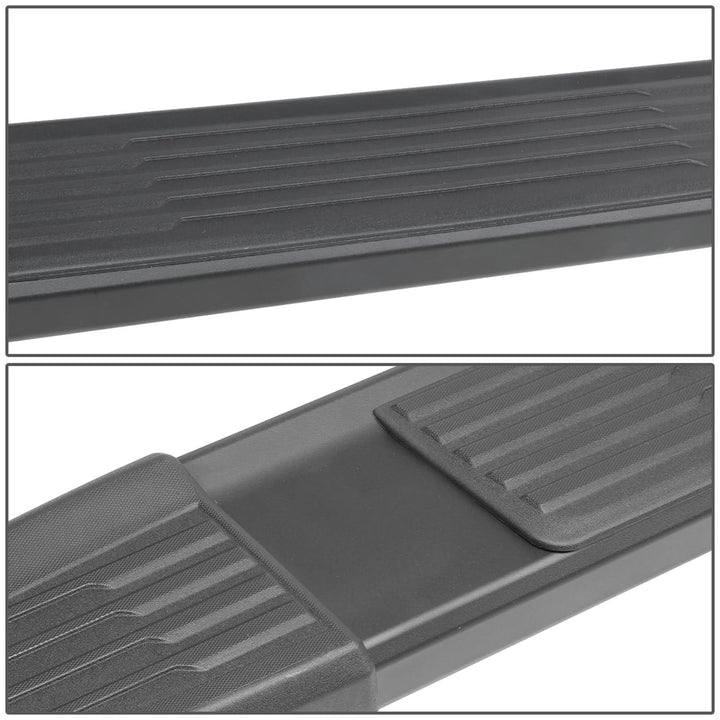 2019-2020 Chevrolet Silverado GMC Sierra 6" Crew Cab Nerf Bars Black