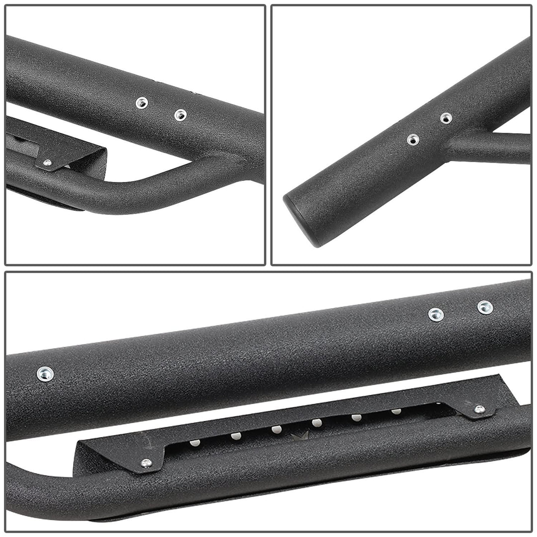 07-19 Chevrolet Silverado GMC Sierra Step Down Nerf Bars Crew Cab