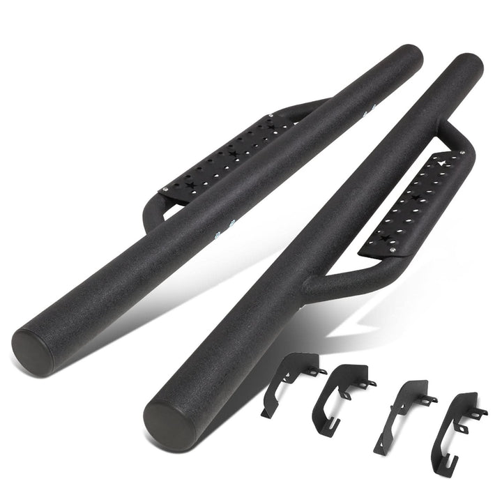 07-19 Chevrolet Silverado / GMC Sierra Step Down Nerf Bars Regular Cab