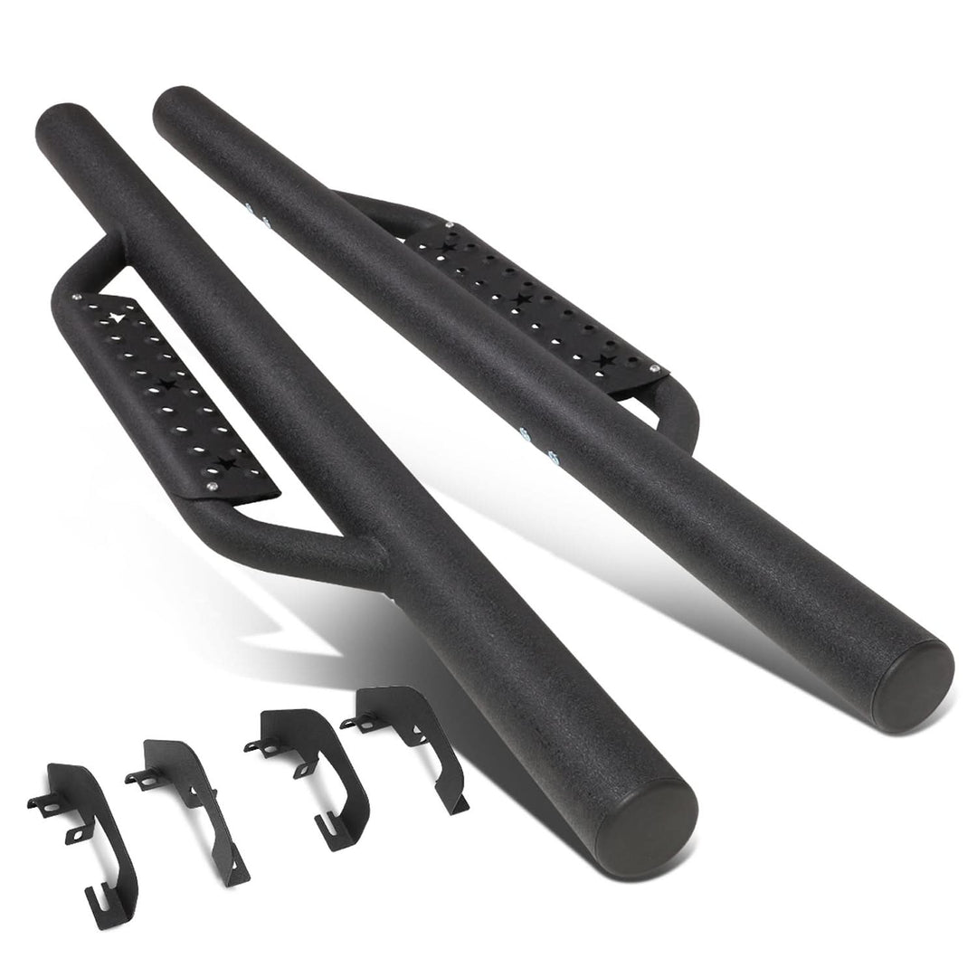 07-19 Chevrolet Silverado / GMC Sierra Step Down Nerf Bars Regular Cab