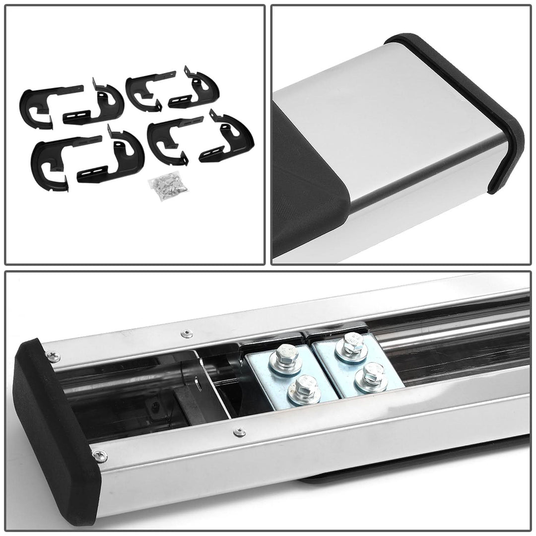 04-14 Ford F-150 / 05-10 F-250 Super Duty 5" Nerf Bars - Chrome/Black