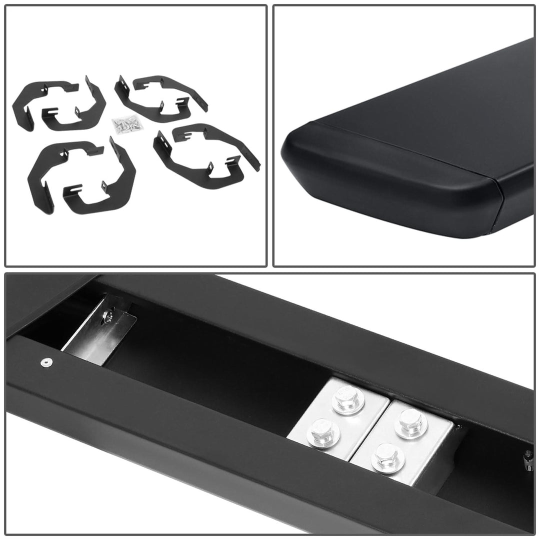 07-19 Chevrolet Silverado GMC Sierra 5.5" Honeycomb Nerf Bars Black