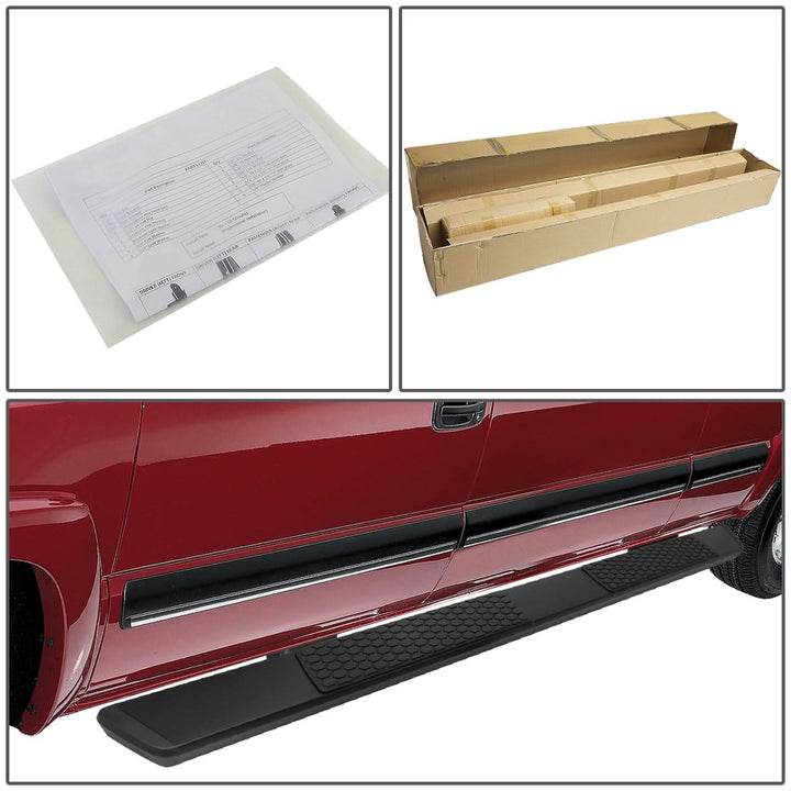 99-16 Ford F-250 F-350 F-450 F-550 5.5" Nerf Bar Step Bar Extended Cab