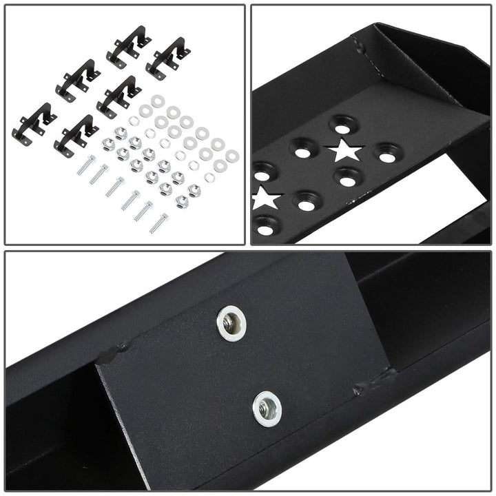 2015-2022 Ford F-150/F-250/F-350 3" Round Nerf Bars - Mild Steel