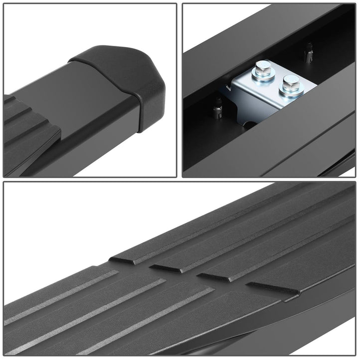 2022-2023 Toyota Tundra CrewMax Black Nerf Bars Step Bars