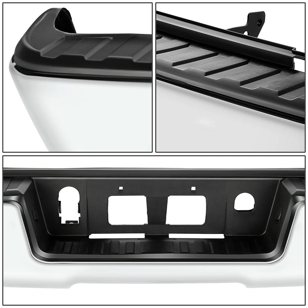 14-19 Chevrolet Silverado 1500 Rear Step Bumper Chrome
