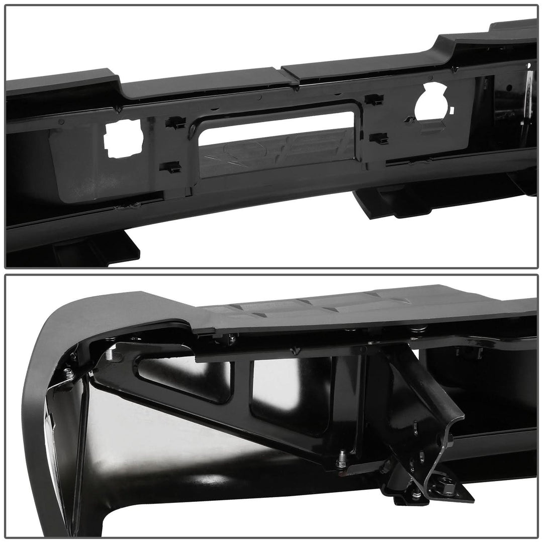 2007-2010 Chevrolet Silverado Sierra 2500 3500 Chrome Rear Step Bumper