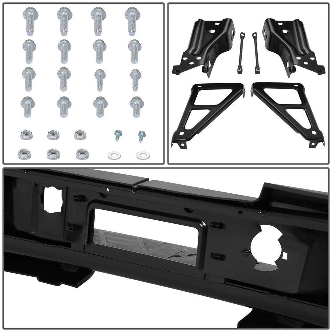 07-10 Chevrolet Silverado/GMC Sierra 2500/3500 HD Rear Step Bumper