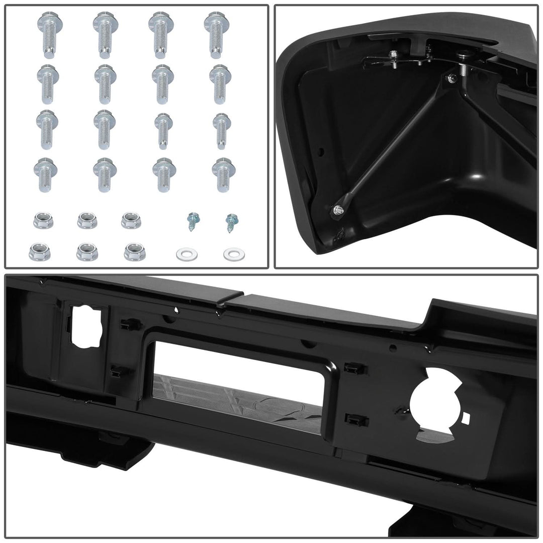 2011-2014 Chevrolet Silverado GMC Sierra HD Rear Step Bumper