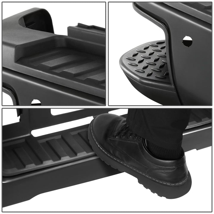 15-19 Silverado Sierra 2500 3500 Rear Step Bumper w/ Sensor Hole & Hitch