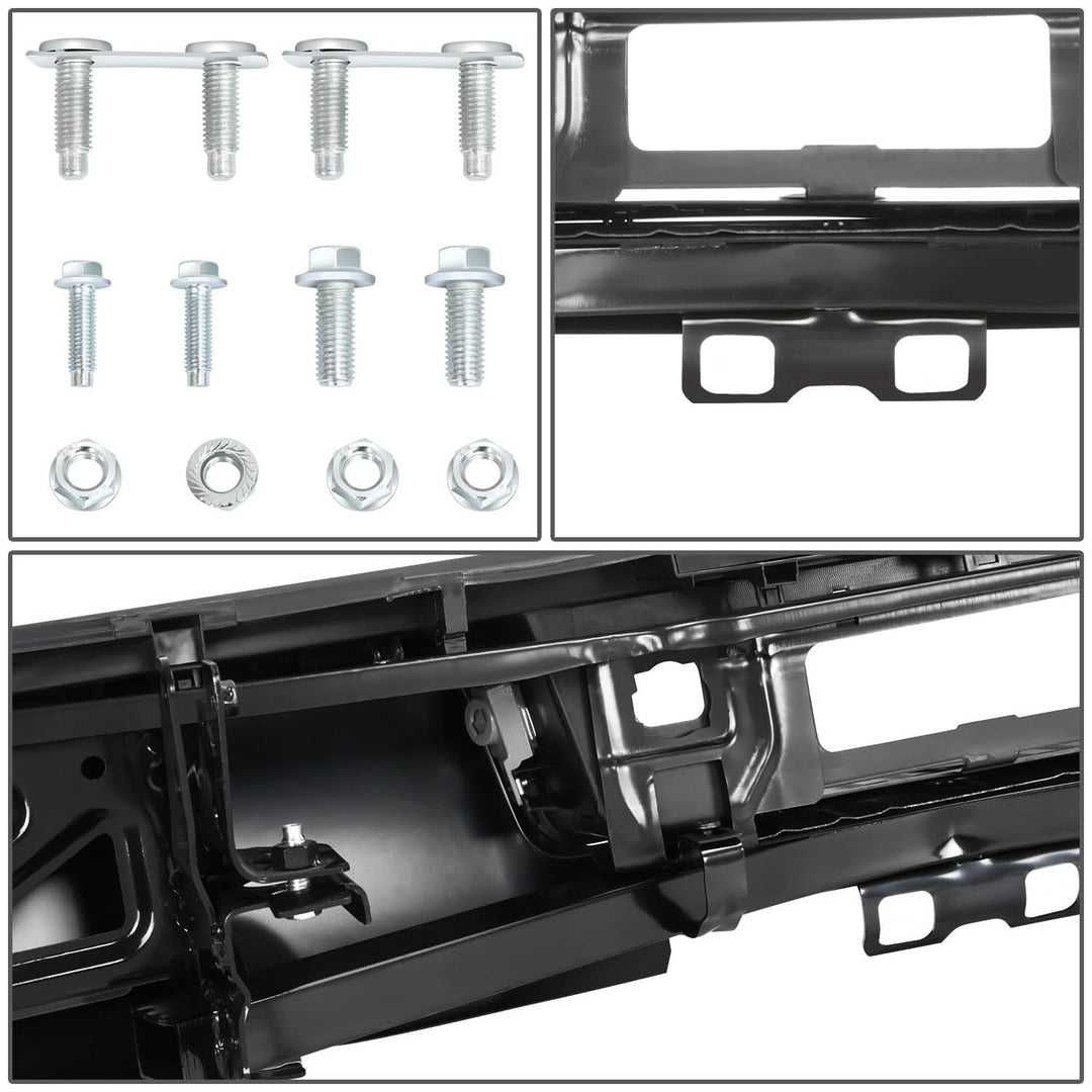 15-19 Silverado Sierra 2500 3500 Rear Step Bumper with Hitch