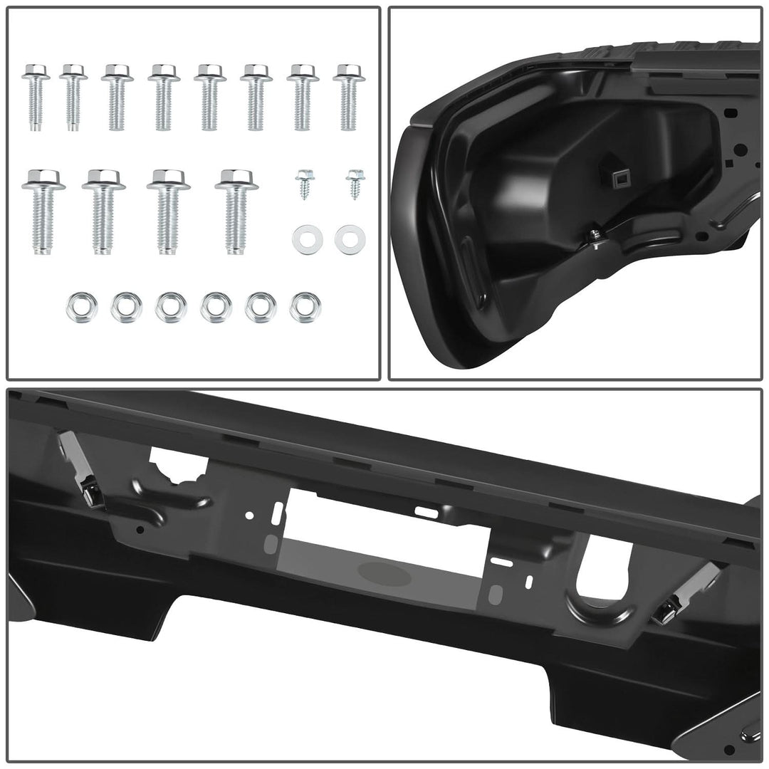 2019-2023 Chevrolet Silverado/Sierra 1500 Corner Step Rear Bumper