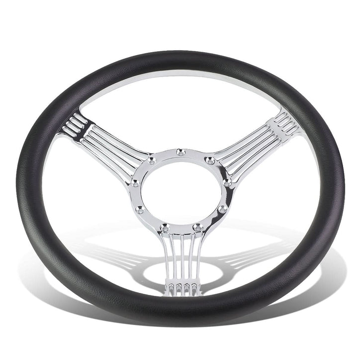Banjo Style Leather Steering Wheel