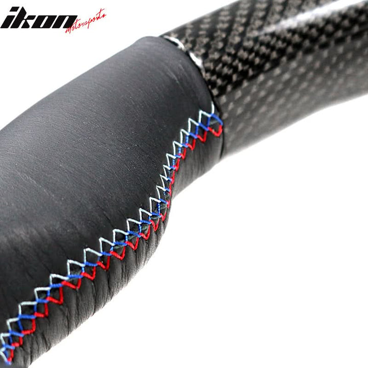 2015-2021Â BMW F80 F82 M Stitch Matte CF Steering Wheel Leather Cover