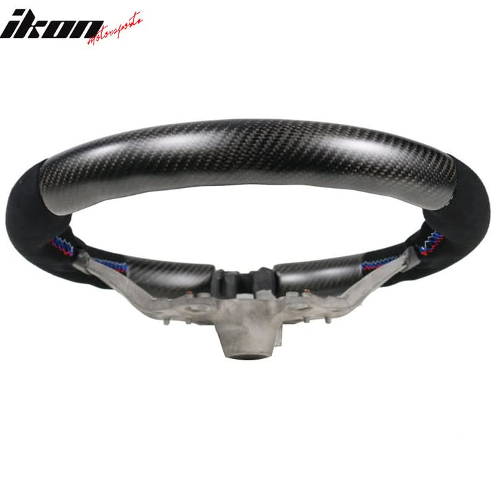 2015-2021Â BMW F80 F82 M Stitch Matte CF Steering Wheel Synthetic Suede