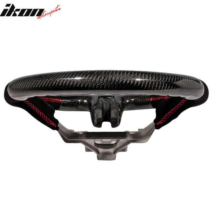2015-2017 Mustang V1 Matte Steering Wheel Carbon Fiber Synthetic Suede
