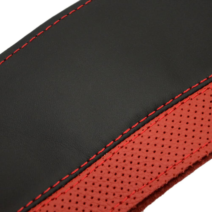 Fits 06-10 Honda Civic Hand-Stitched Leather Steering Wheel Wrap