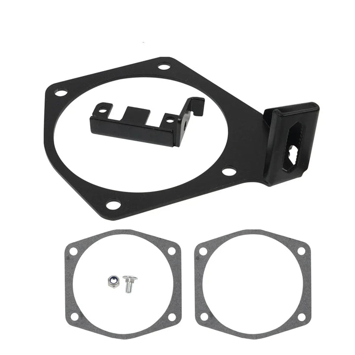LS / LS2 / LS3 / LS6 / LS7 Engine 4-Bolt Throttle Cable Bracket for 92mm - 102mm Intake Manifolds (Replaces 81012 / 81042 / 81001 / 81002 / 81003 / 81007 / 81043 / 81044)
