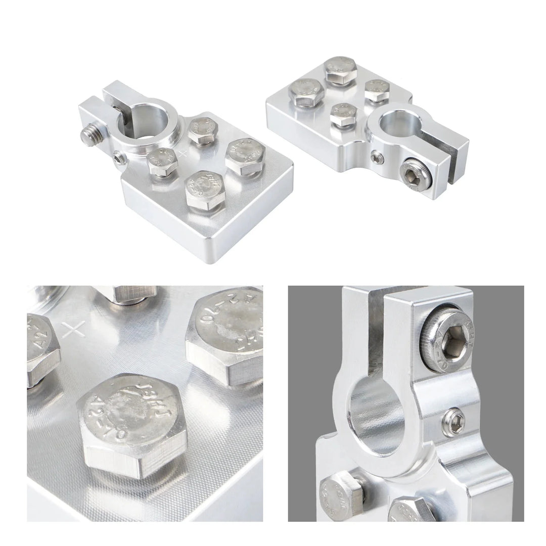 Multi-Port Battery Terminal Connector – 4 or 6 Output for 4/0 AWG & Down (SAE Post)