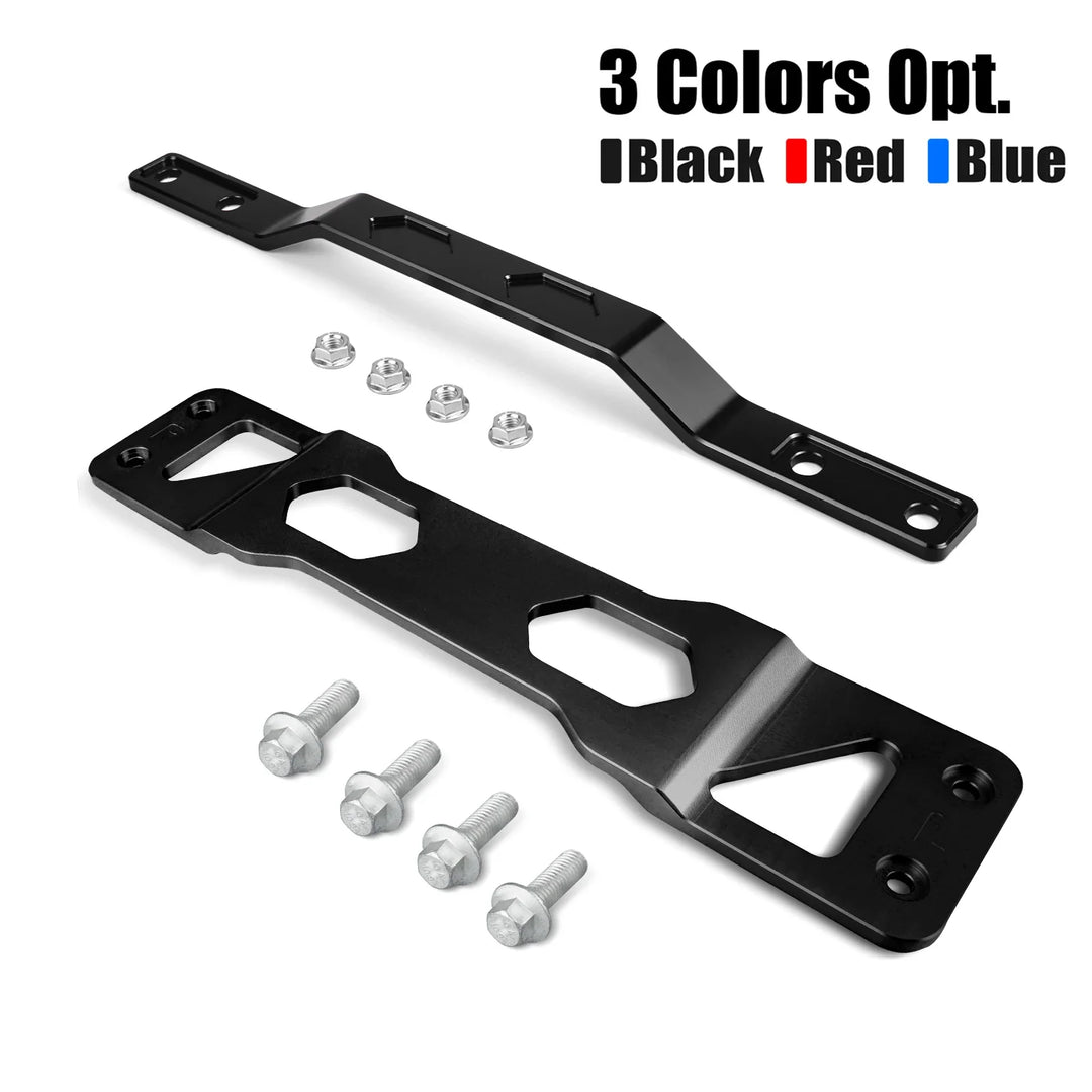 VW MQB Platform 6061 Aluminum Centre & Rear Tunnel Brace Set for Golf MK7 / MK8, Audi A3 / Q2, SEAT Leon / Ateca, Skoda Octavia / Superb (FWD / LHD Only / Replaces 5Q0804421B / 5Q0802128)