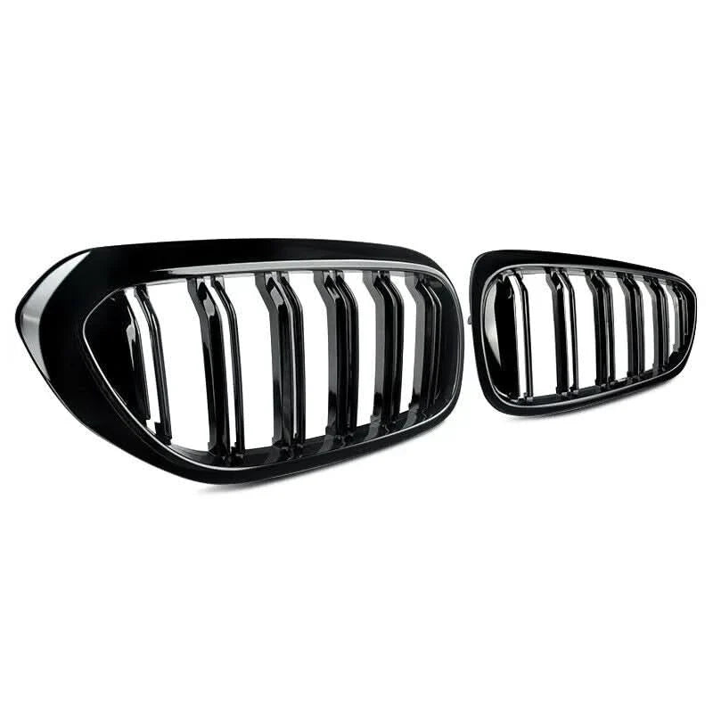 Gloss Black Double Slat Kidney Grille for BMW 5 Series G30 G31 520i 530i 540i M5 (2017–2020) – Front Racing Grilles Upgrade