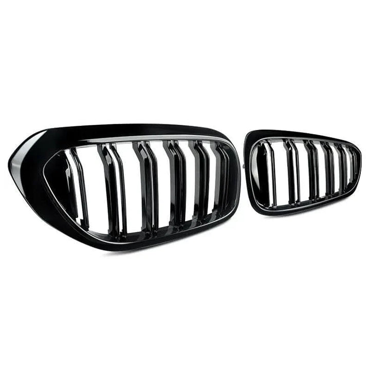 Gloss Black Double Slat Kidney Grille for BMW 5 Series G30 G31 520i 530i 540i M5 (2017–2020) – Front Racing Grilles Upgrade