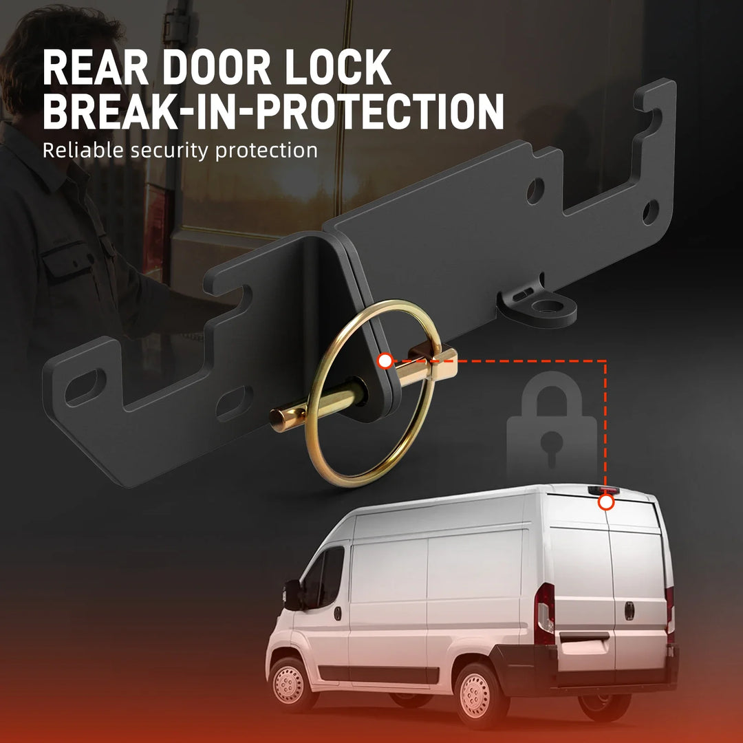 Tailgate & Driver Door Anti-Theft Lock Kit – Fiat Ducato, Peugeot Boxer & Citroen Jumper (2006+)