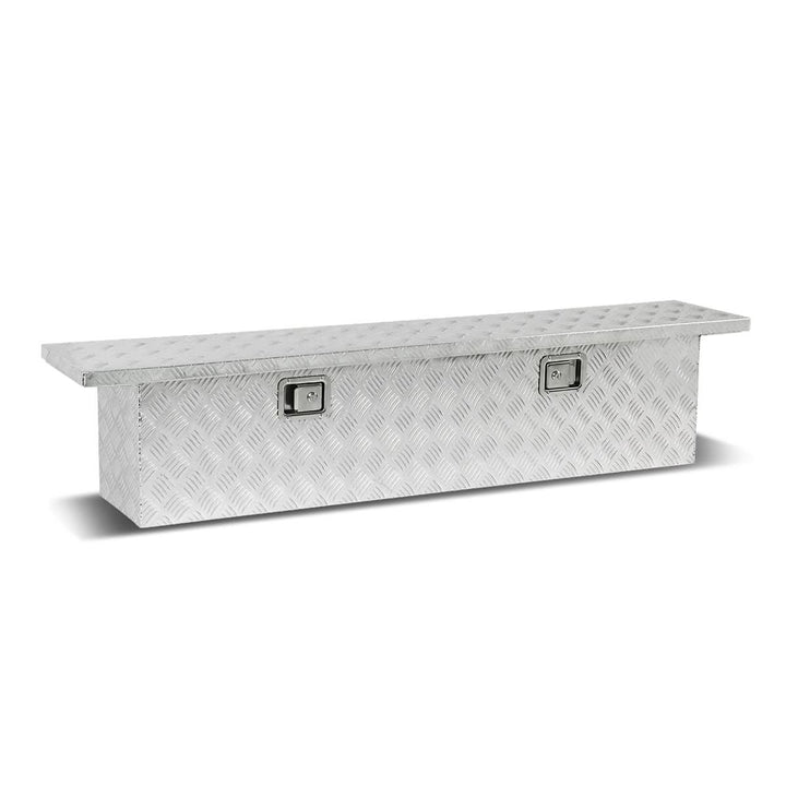 60" Aluminum Crossover Truck Tool Box with Lock & Key