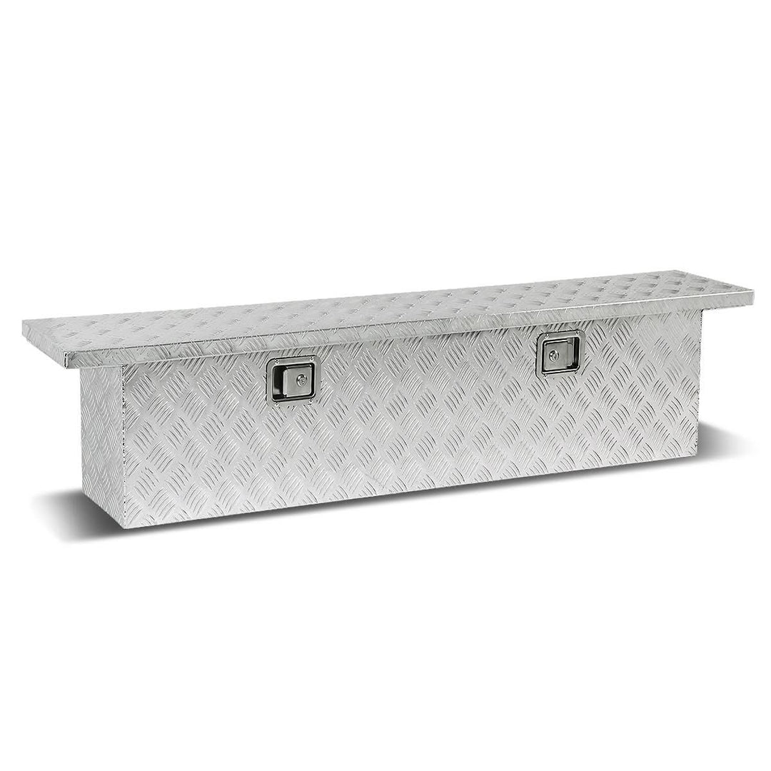 63" Crossover Truck Tool Box with Lock & Key Aluminum