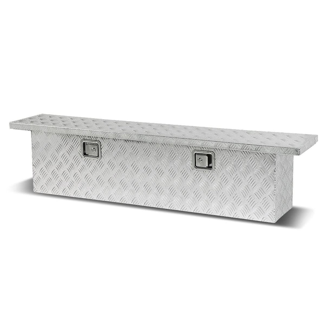 63" Crossover Truck Tool Box with Lock & Key Aluminum