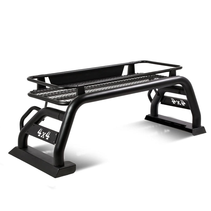 15-19 Toyota Tacoma Chevy Colorado GMC Canyon Roll Bar + Cargo Basket