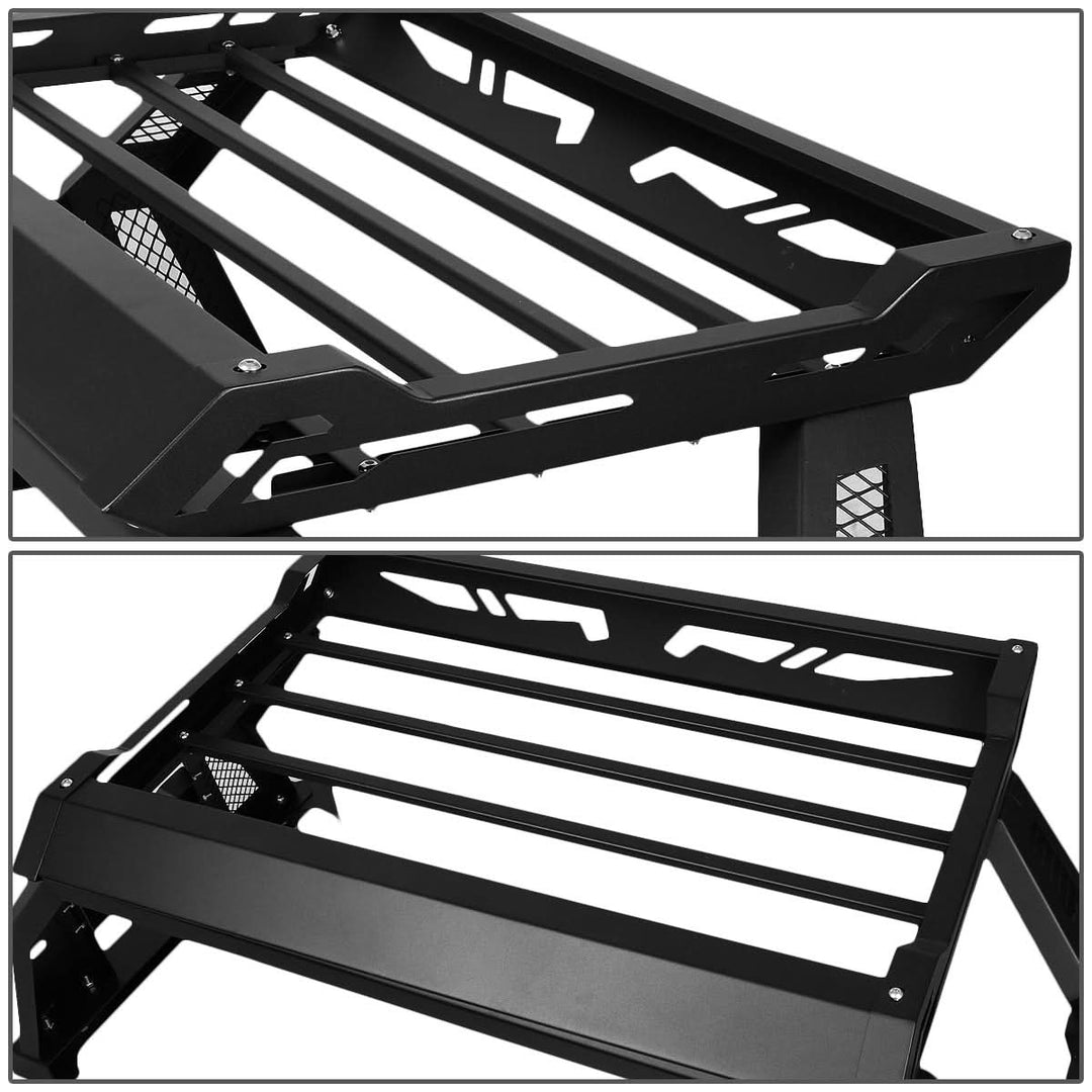 99-20 Ford F-250 F-350 Super Duty Roll Bar + Cargo Box Black