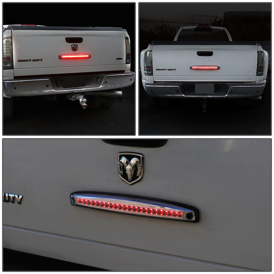 03-06 Dodge Ram 2500 3500 LED Sequential Tailgate Brake Light Chrome