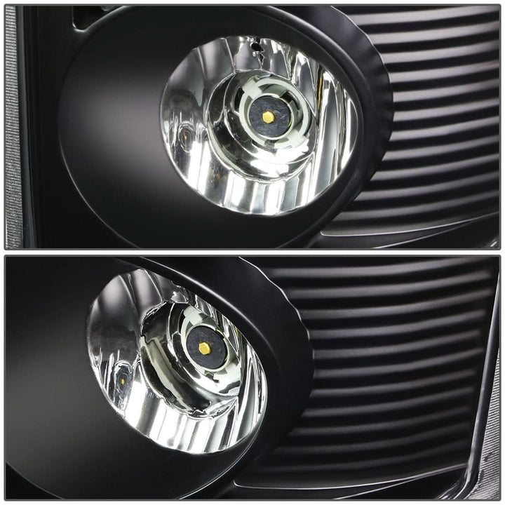 02-06 Dodge Ram 1500/2500/3500 LED Tail Lights - Black/Clear