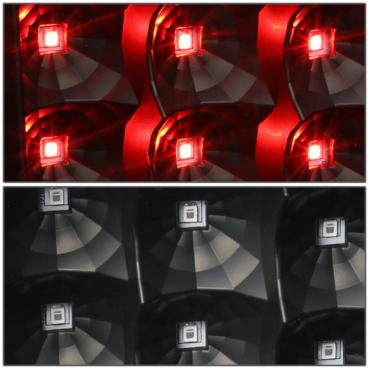 09-14 Ford F-150 Full LED Tail Lights - Black/Clear
