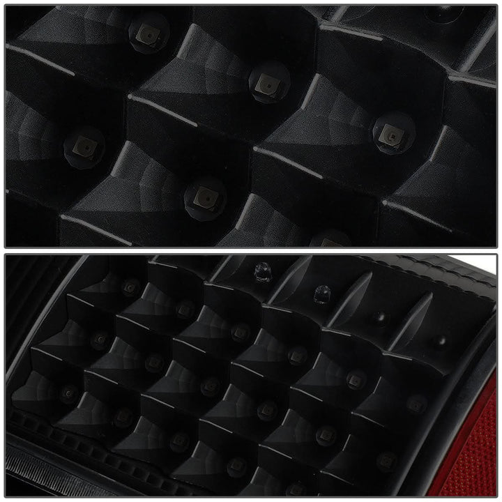 08-16 Ford F-250 F-350 F-450 F-550 Super Duty LED Tail Lights Black/Smoke