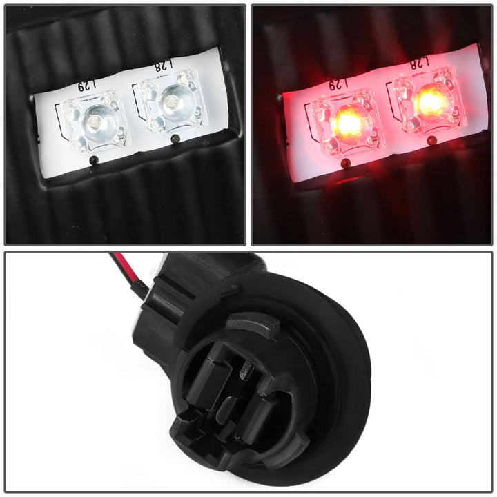 00-06 Chevy Tahoe Suburban GMC Yukon C-Bar 3D U-Halo LED Tail Lights