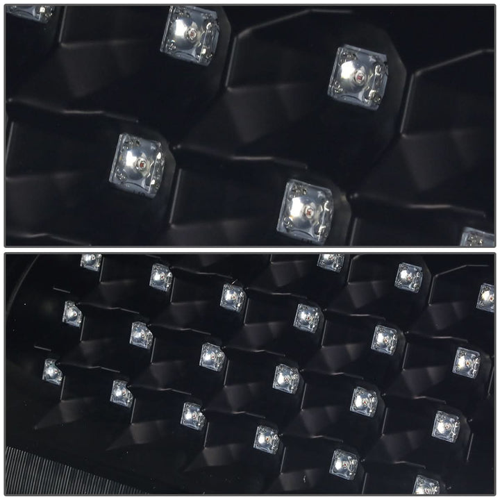 2000-2006 Chevy Tahoe Suburban GMC Yukon LED Tail Lights Black Smoke